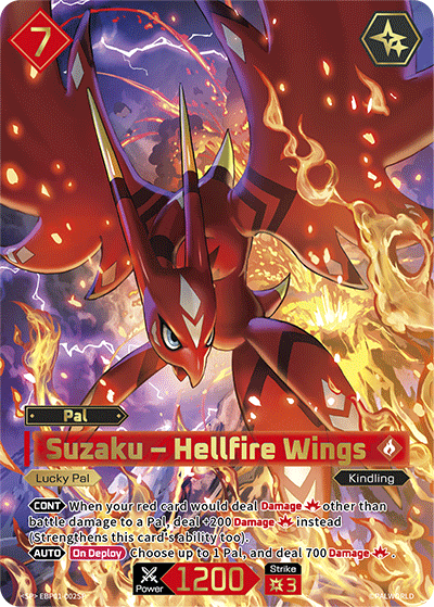 Suzaku – Hellfire Wings (BP01-002-SP)