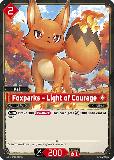 Foxparks – Light of Courage (BP01-006-SR)