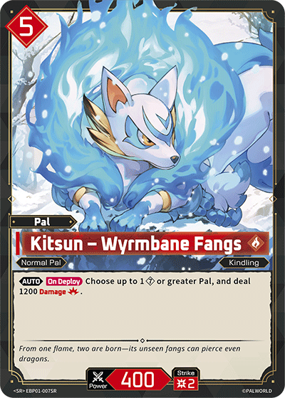 Kitsun – Wyrmbane Fangs (BP01-007-SR)