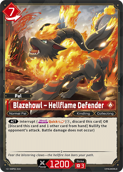 Blazehowl – Hellflame Defender (BP01-014)