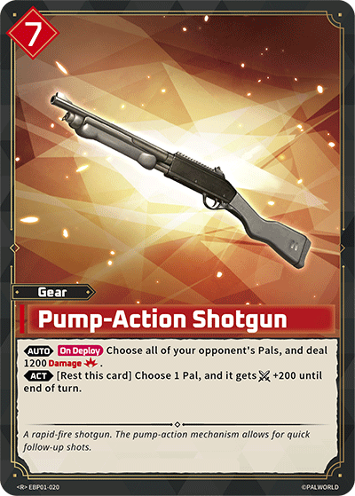 Pump-Action Shotgun (BP01-020)