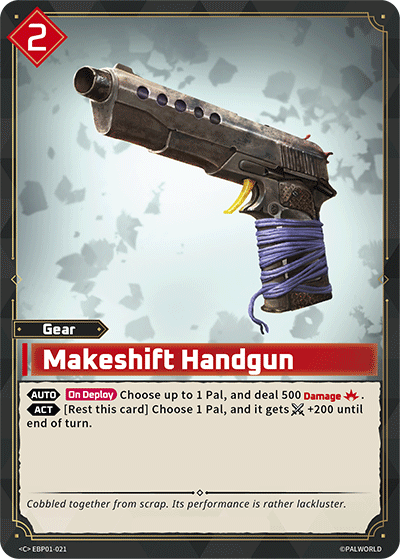 Makeshift Handgun (BP01-021)