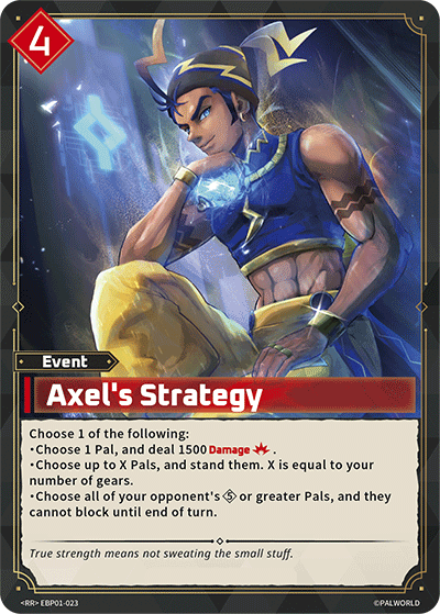 Axel's Strategy (BP01-023)