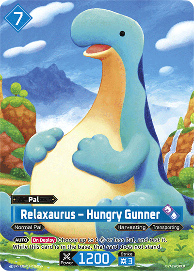 Relaxaurus – Hungry Gunner (BP01-026-OSR)