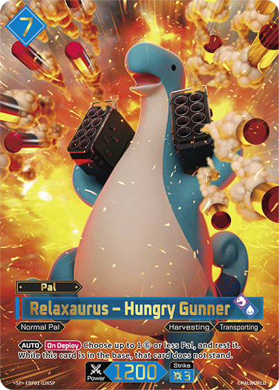 Relaxaurus – Hungry Gunner (BP01-026-SP)