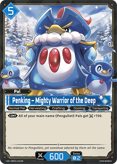 Penking – Mighty Warrior of the Deep (BP01-031-SR)