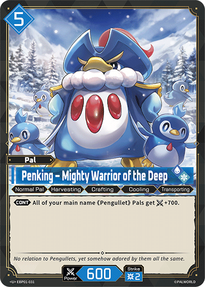 Penking – Mighty Warrior of the Deep (BP01-031)