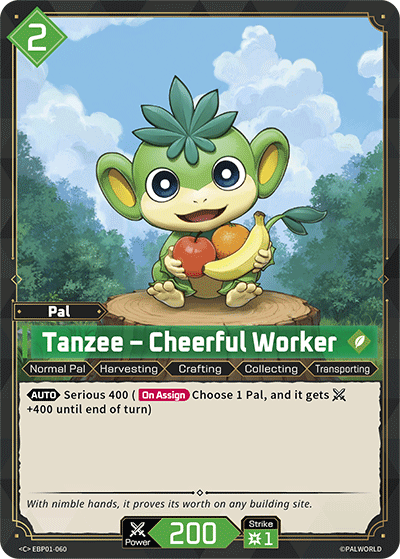 Tanzee – Cheerful Worker (BP01-060)