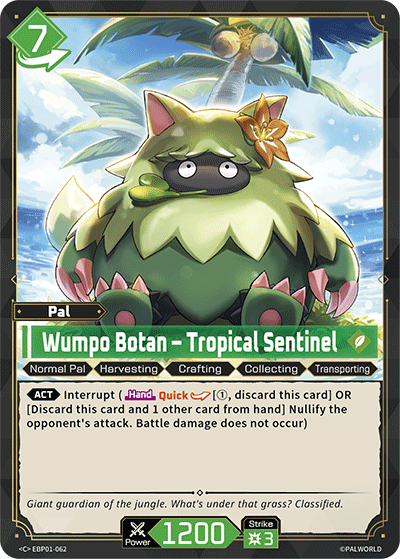 Wumpo Botan – Tropical Sentinel (BP01-062)