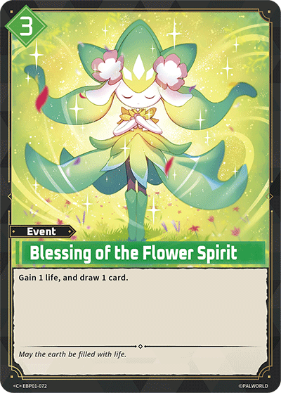 Blessing of the Flower Spirit (BP01-072)