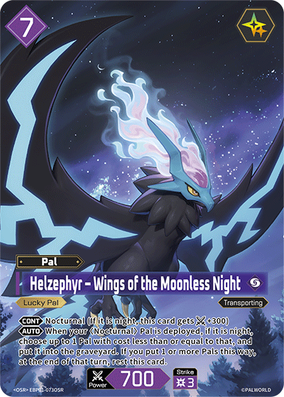 Helzephyr – Wings of the Moonless Night (BP01-073-OSR)