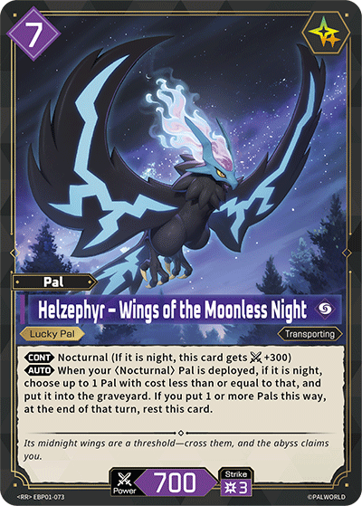Helzephyr – Wings of the Moonless Night (BP01-073)