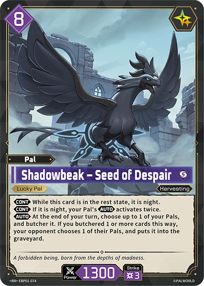 Shadowbeak – Seed of Despair (BP01-074)