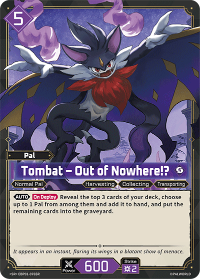 Tombat – Out of Nowhere!? (BP01-076-SR)