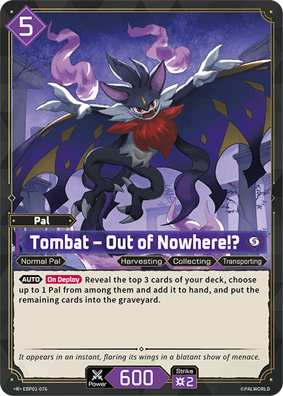 Tombat – Out of Nowhere!? (BP01-076)