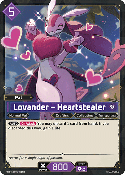 Lovander – Heartstealer (BP01-081-SR)