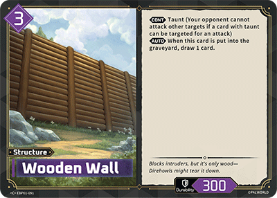 Wooden Wall (BP01-091)