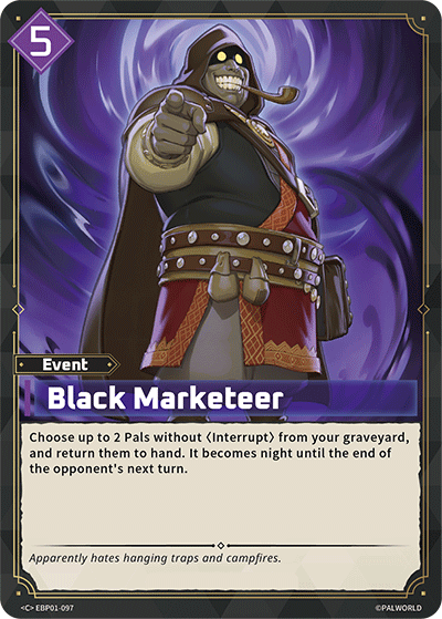 Black Marketeer (BP01-097)
