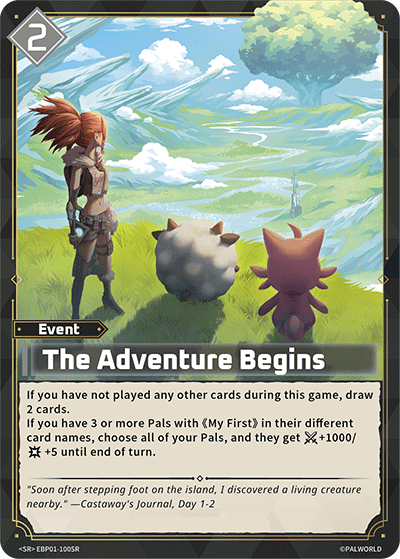 The Adventure Begins (BP01-100-SR)