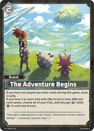 The Adventure Begins (BP01-100)