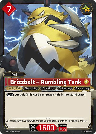 Grizzbolt – Rumbling Tank (TD01-001-TSR)