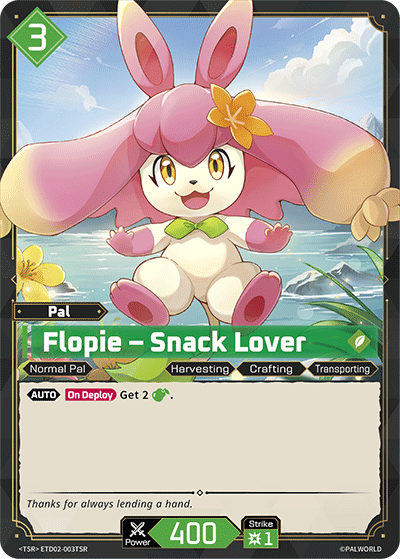 Flopie – Snack Lover (TD02-003-TSR)