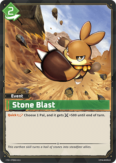 Stone Blast (TD02-011)