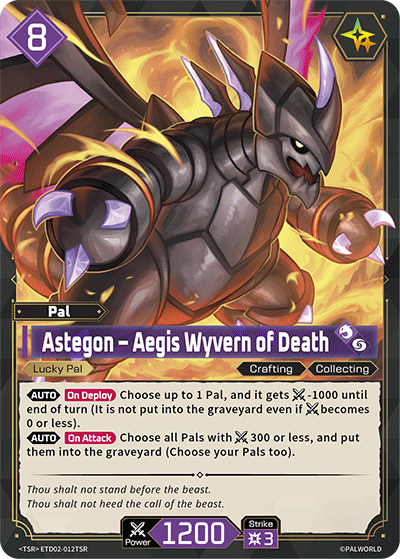 Astegon – Aegis Wyvern of Death (TD02-012-TSR)