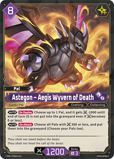 Astegon – Aegis Wyvern of Death (TD02-012)